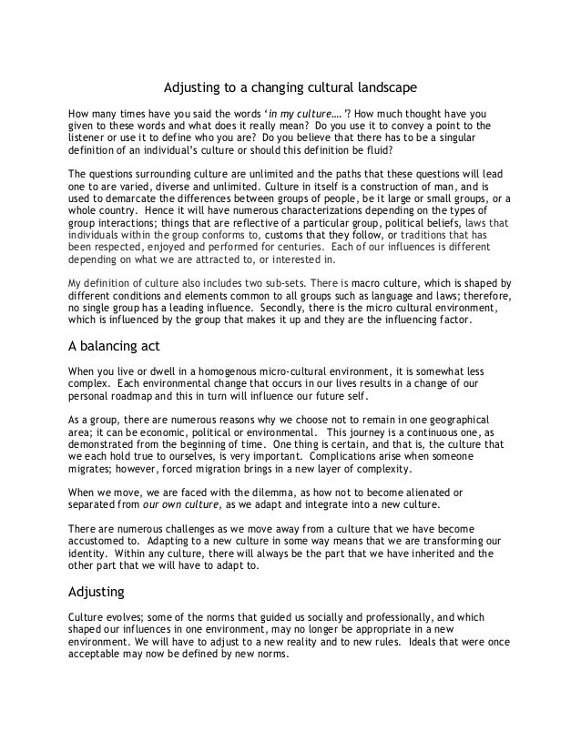 Cultural Landscapes and Environmental Changes (Key Issues in Environmental Change)